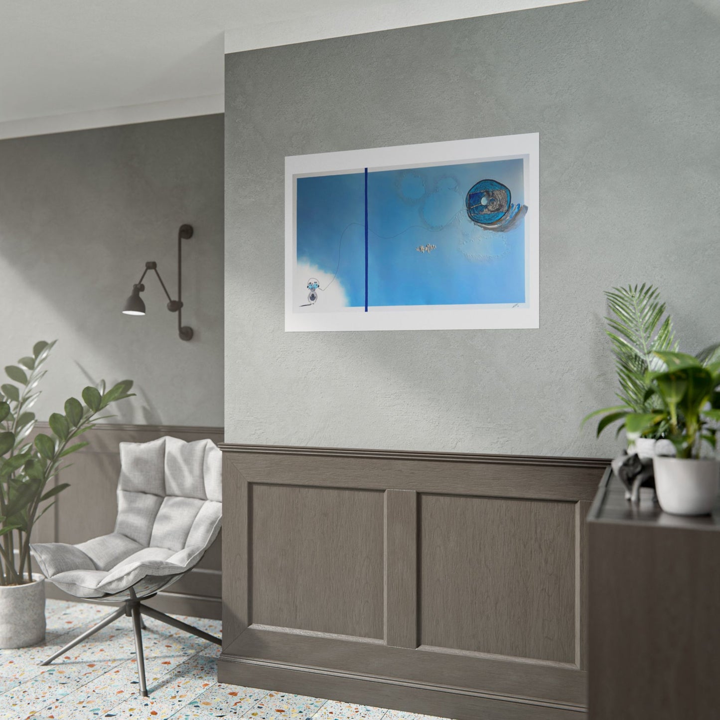 but it was written in the starlight // Print