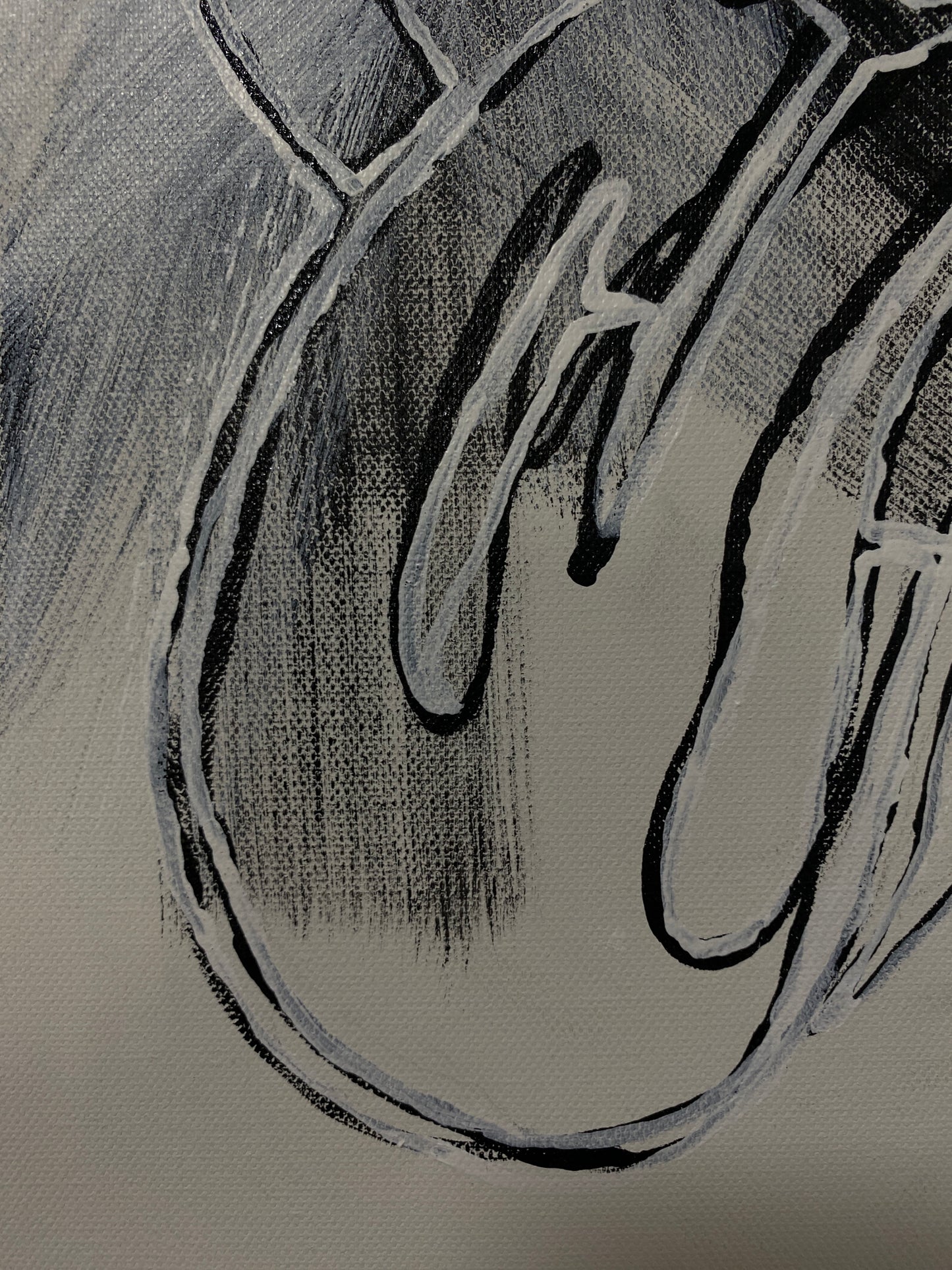 rolling stones // Original Painting