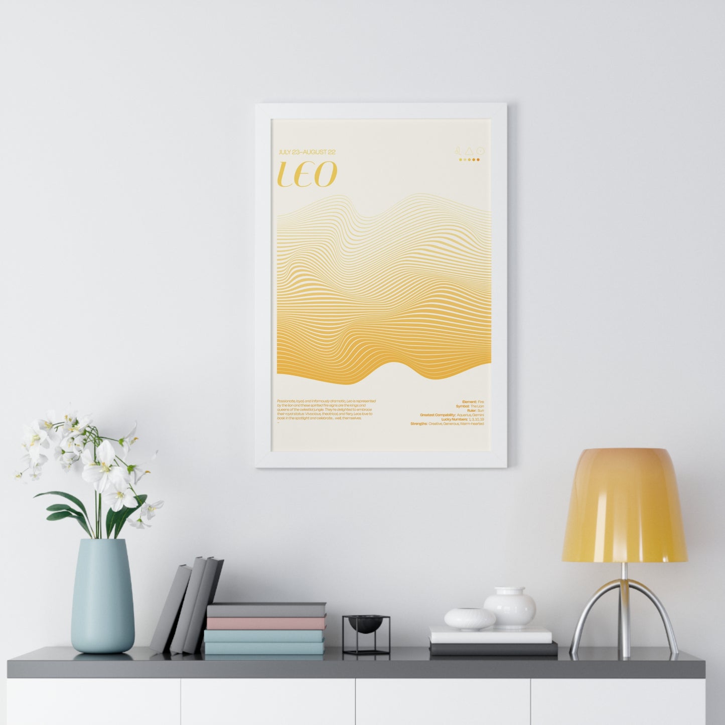 LEO  //  Framed Print