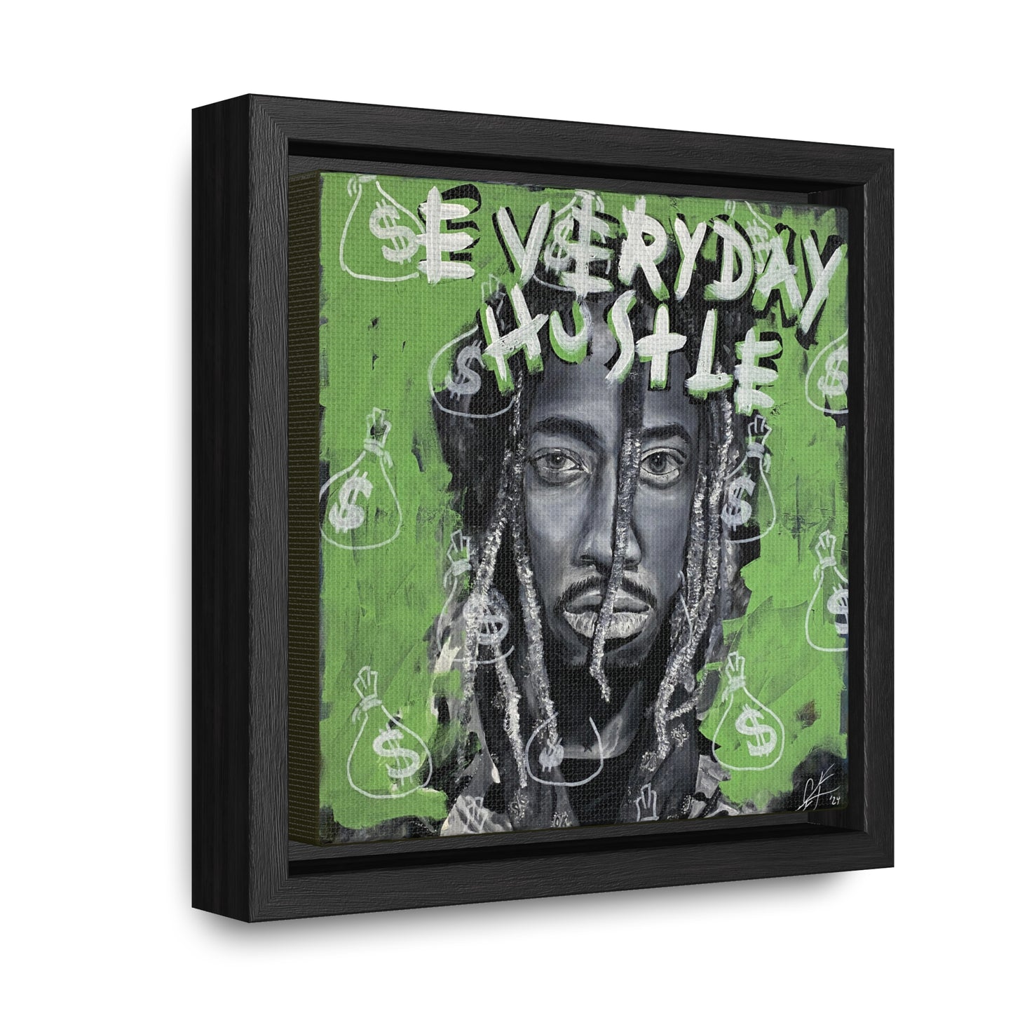 Future: 'Everyday Hustle  //  Framed Canvas Print