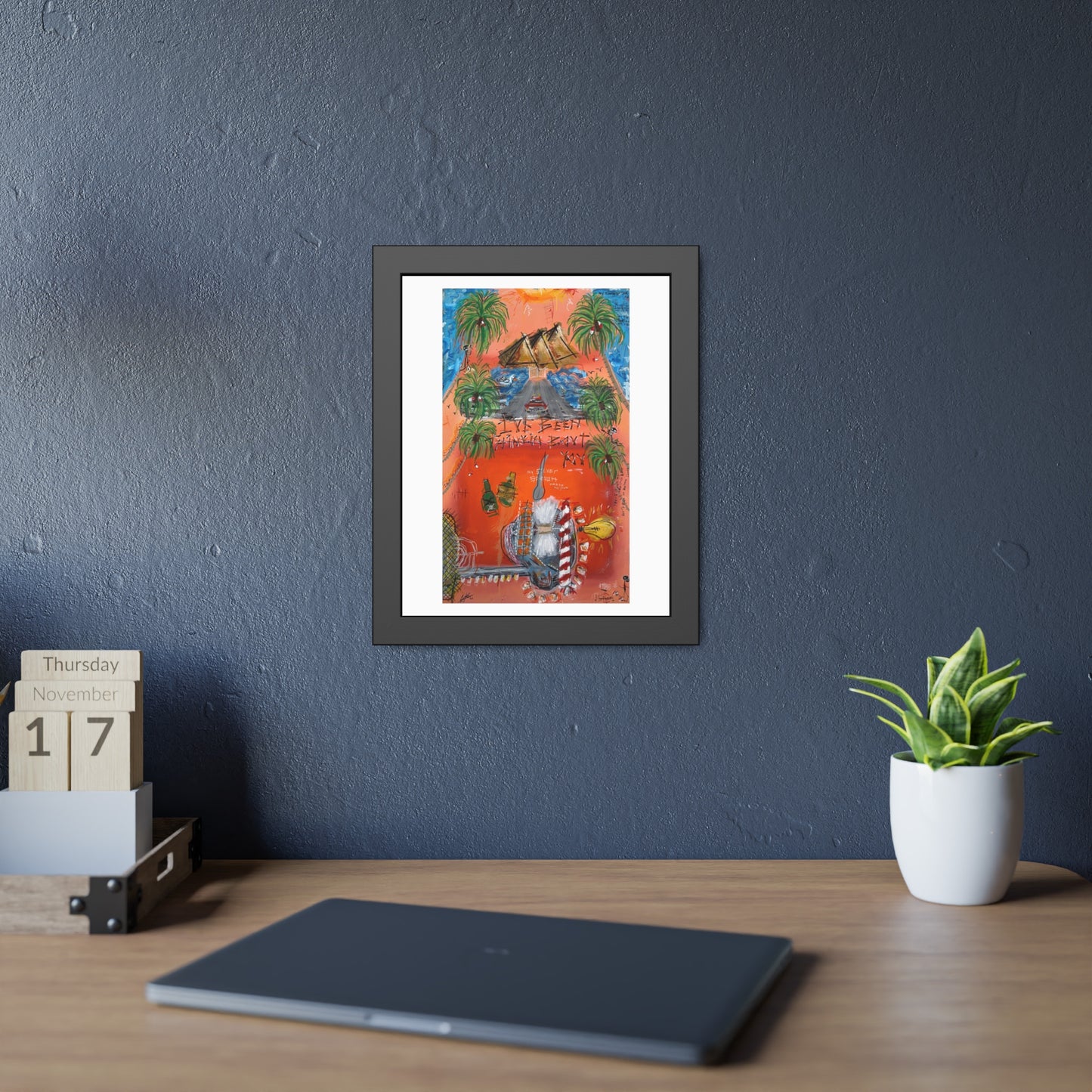 LOST  //  Framed Print