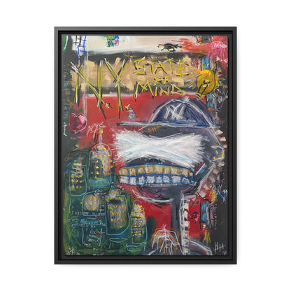 N.Y. STATE OF MIND  //  Framed Canvas Print