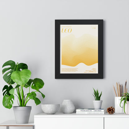 LEO  //  Framed Print