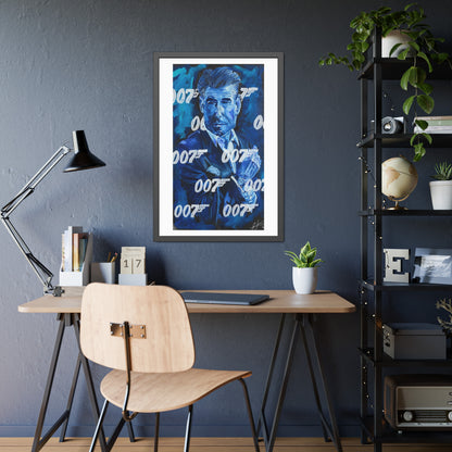 Pierce Brosnan: '007 Brosnan'  //  Framed Print