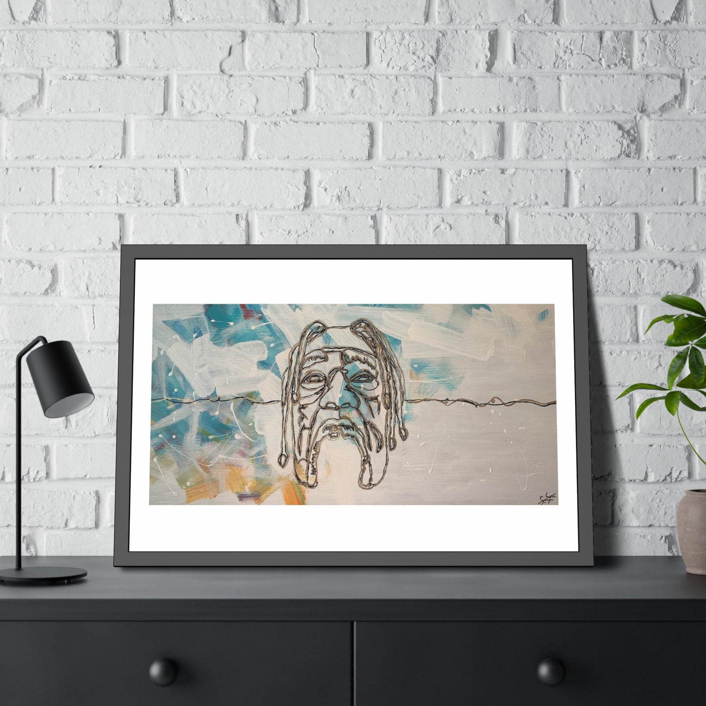 ASTRO  //  Framed Print