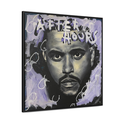 The Weeknd: 'After Hours'  //  Framed Canvas Print