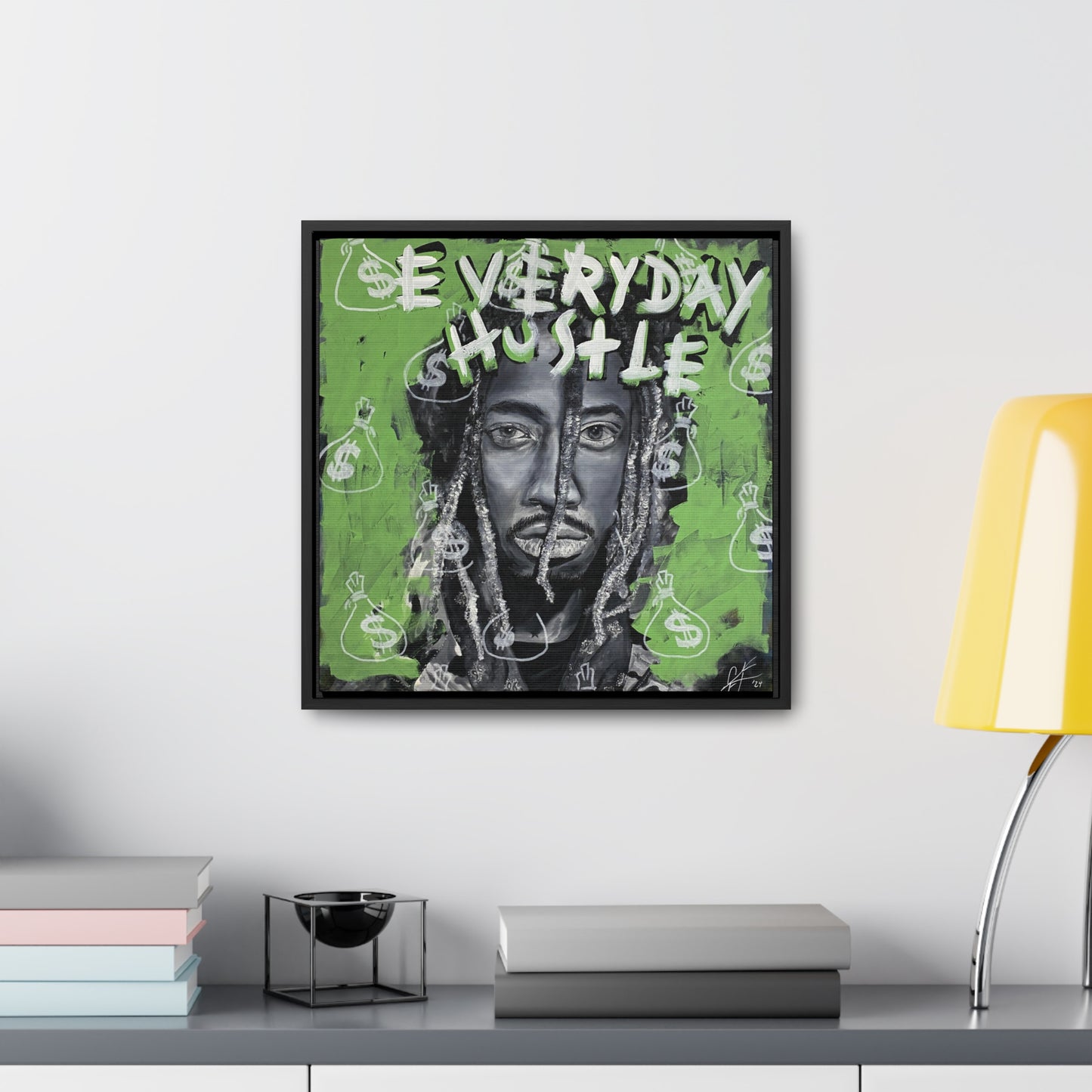 Future: 'Everyday Hustle  //  Framed Canvas Print