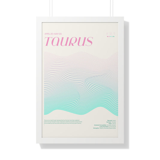TAURUS  //  Framed Print