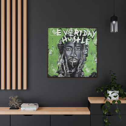 Future: 'Everyday Hustle  //  Framed Canvas Print