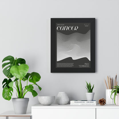 CANCER  //  Framed Print