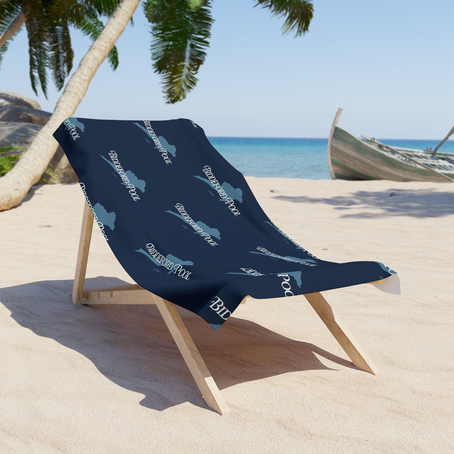 Biddeford Pool Collection // Biddeford Pool Navy Beach Towel