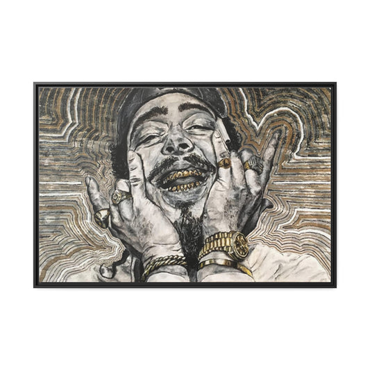 POST MALONE  //  Framed Canvas Print