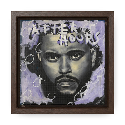 The Weeknd: 'After Hours'  //  Framed Canvas Print