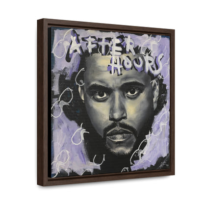 The Weeknd: 'After Hours'  //  Framed Canvas Print