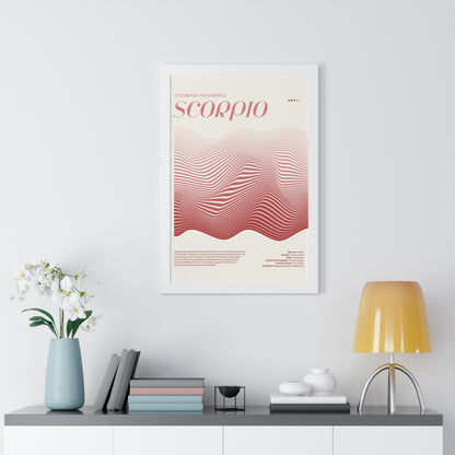 SCORPIO  //  Framed Print