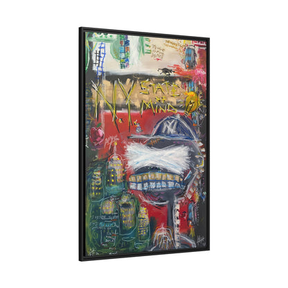 N.Y. STATE OF MIND  //  Framed Canvas Print