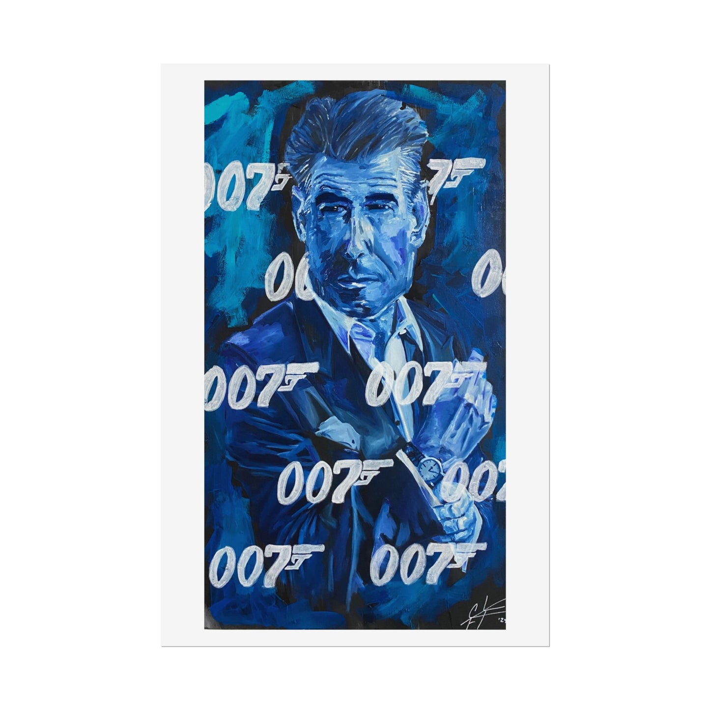 Pierce Brosnan: '007 Brosnan'  //  Print