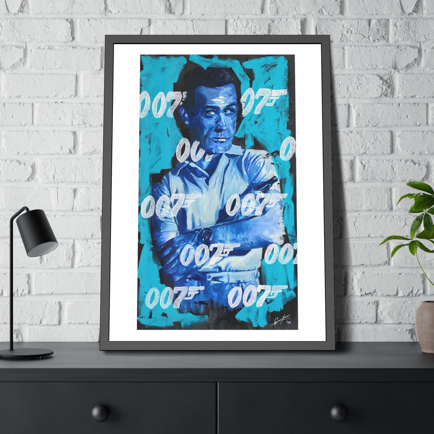 Sean Connery: '007 Connery'  //  Framed Print