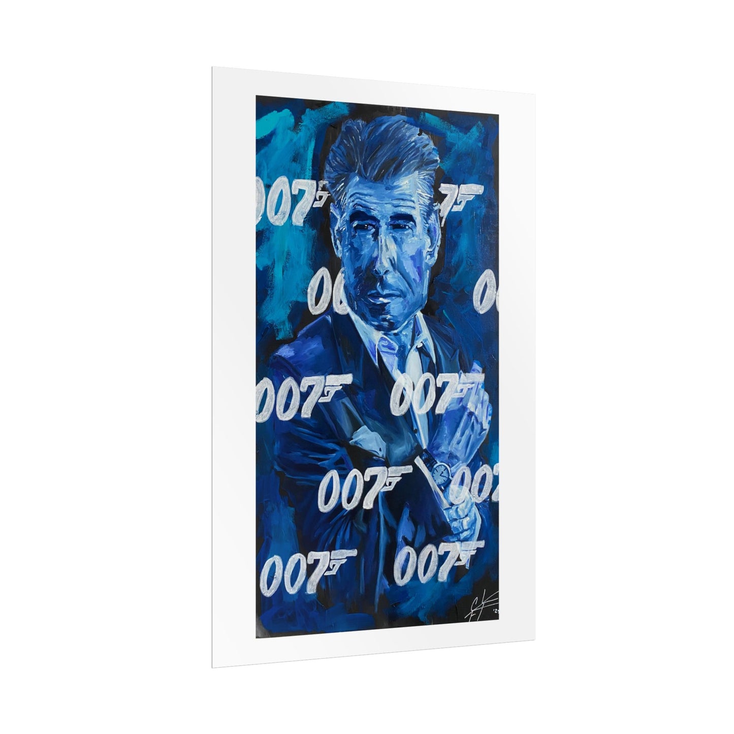 Pierce Brosnan: '007 Brosnan'  //  Print