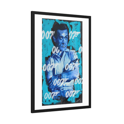 Sean Connery: '007 Connery'  //  Framed Print