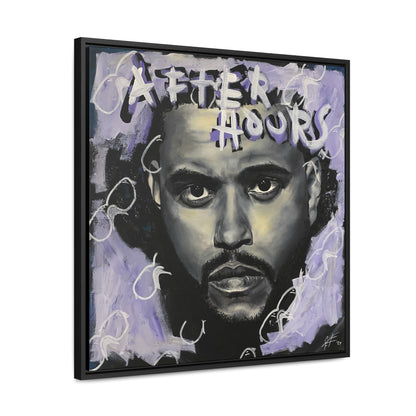 The Weeknd: 'After Hours'  //  Framed Canvas Print