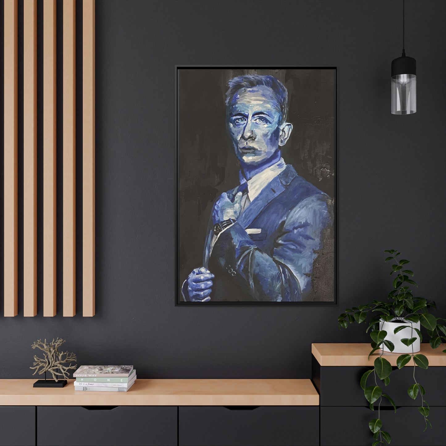 DANIEL CRAIG  //  Framed Canvas Print