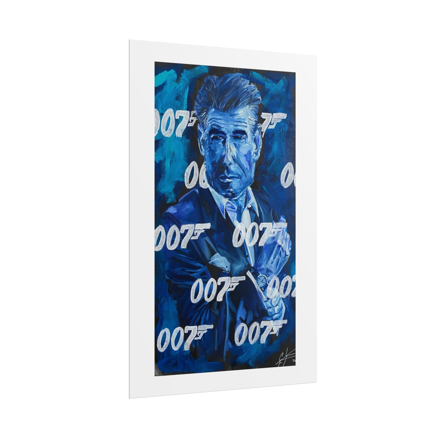 Pierce Brosnan: '007 Brosnan'  //  Print