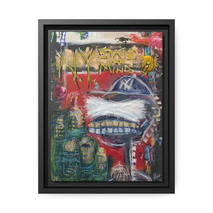 N.Y. STATE OF MIND  //  Framed Canvas Print