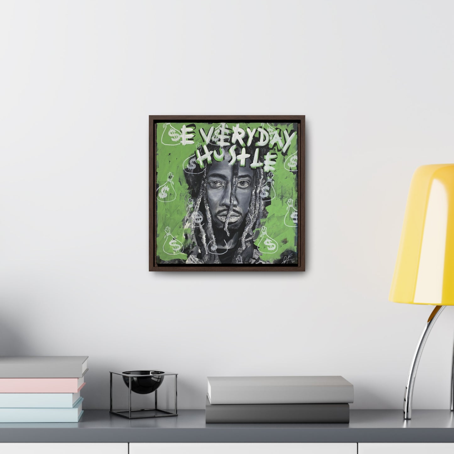 Future: 'Everyday Hustle  //  Framed Canvas Print