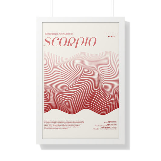 SCORPIO  //  Framed Print