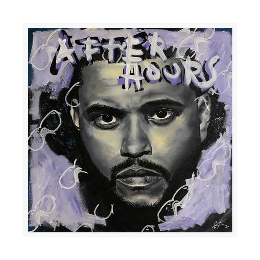 The Weeknd: 'After Hours'  //  Matte Print