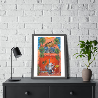 LOST  //  Framed Print