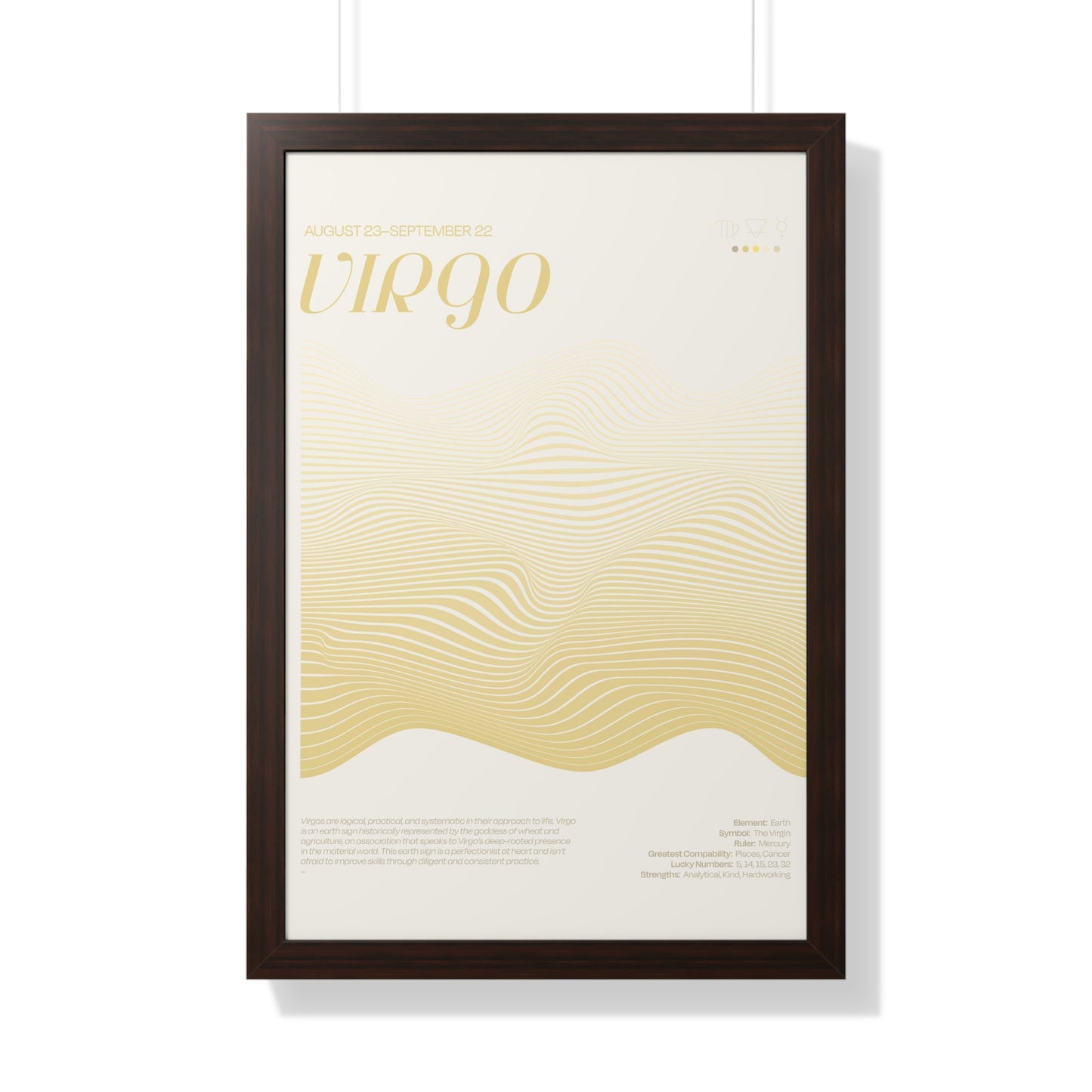 VIRGO  //  Framed Print