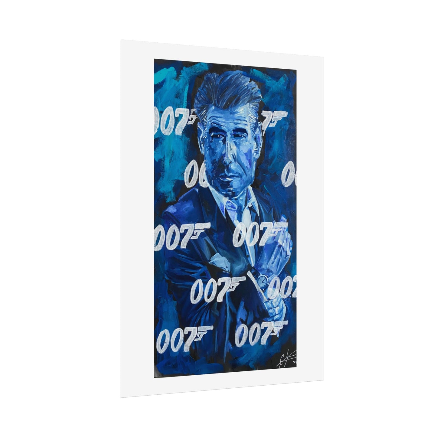 Pierce Brosnan: '007 Brosnan'  //  Print