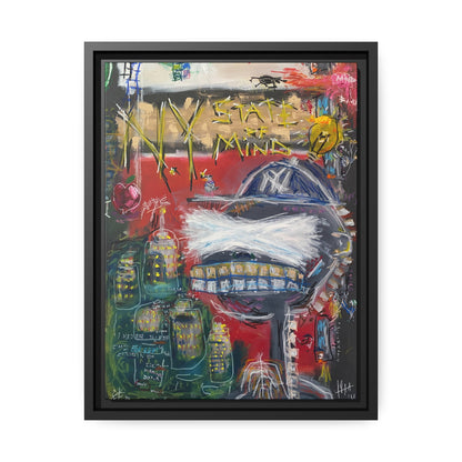 N.Y. STATE OF MIND  //  Framed Canvas Print