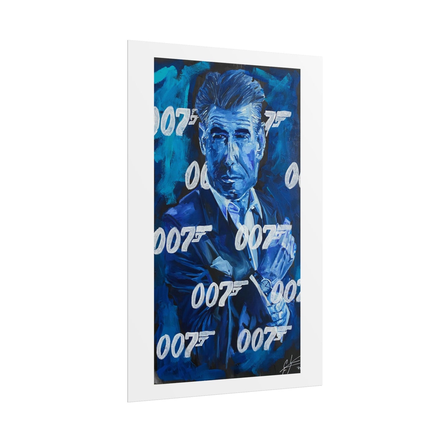 Pierce Brosnan: '007 Brosnan'  //  Print