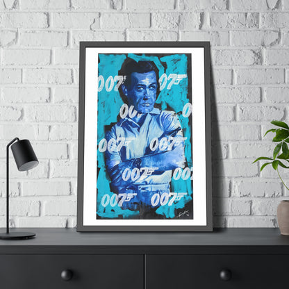 Sean Connery: '007 Connery'  //  Framed Print