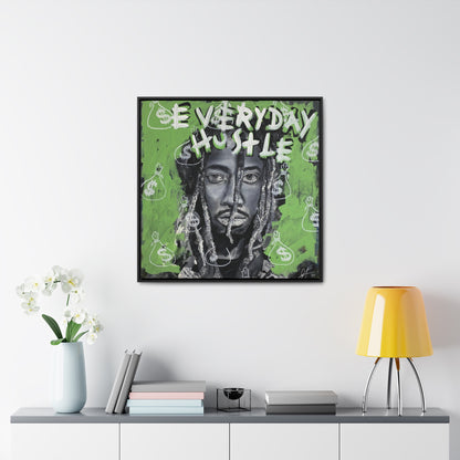 Future: 'Everyday Hustle  //  Framed Canvas Print