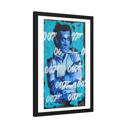 Sean Connery: '007 Connery'  //  Framed Print