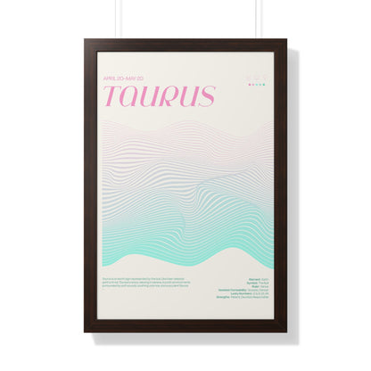 TAURUS  //  Framed Print