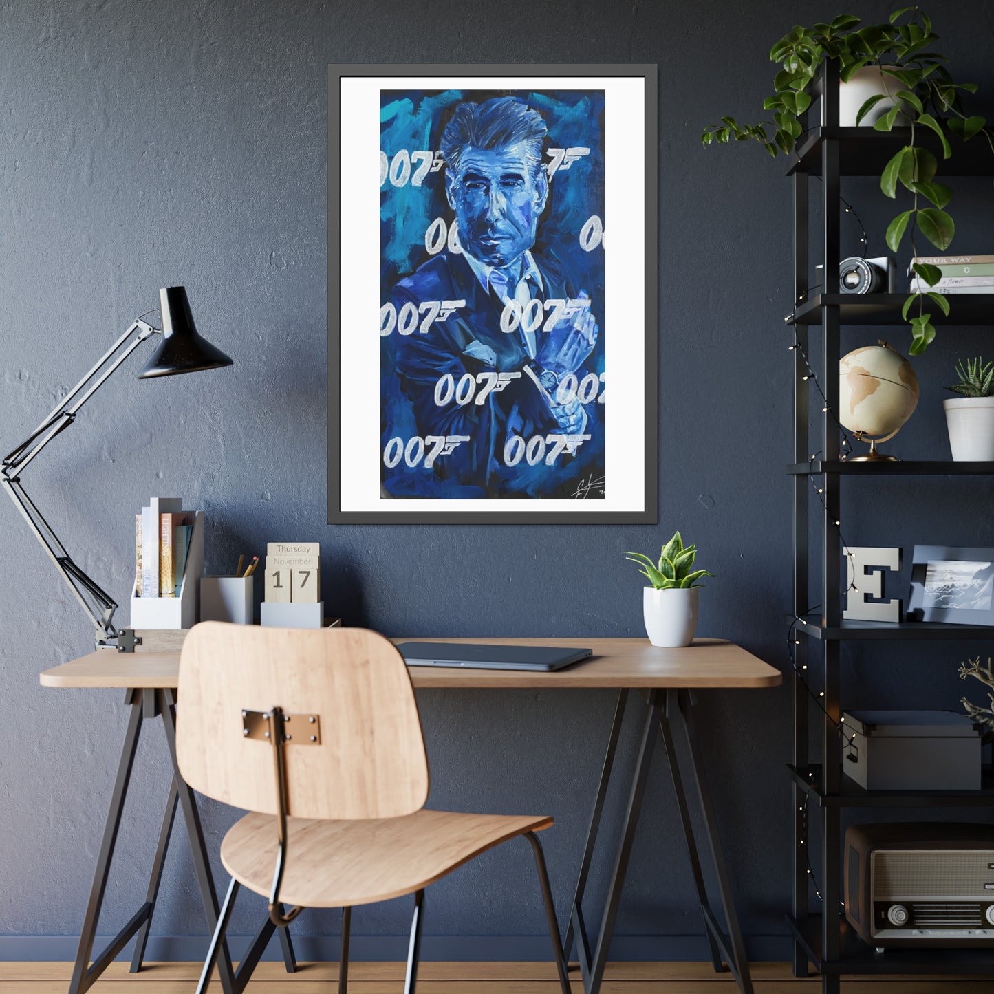 Pierce Brosnan: '007 Brosnan'  //  Framed Print