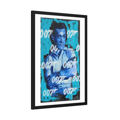 Sean Connery: '007 Connery'  //  Framed Print