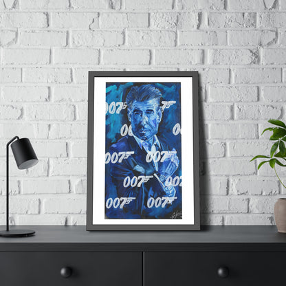 Pierce Brosnan: '007 Brosnan'  //  Framed Print