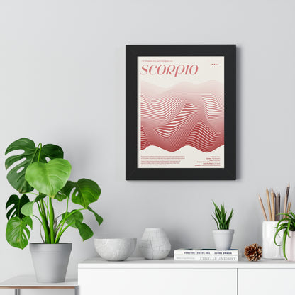 SCORPIO  //  Framed Print