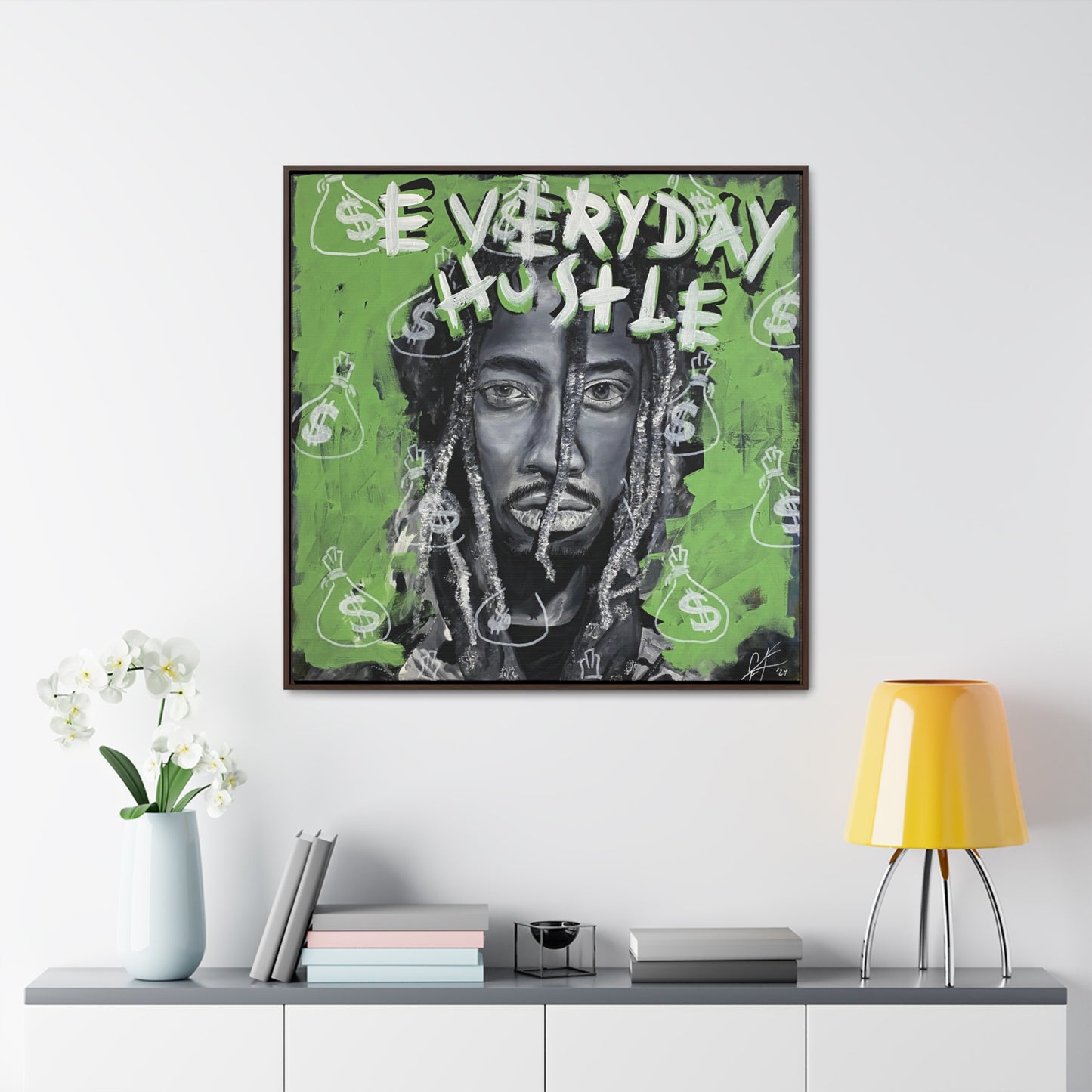 Future: 'Everyday Hustle  //  Framed Canvas Print