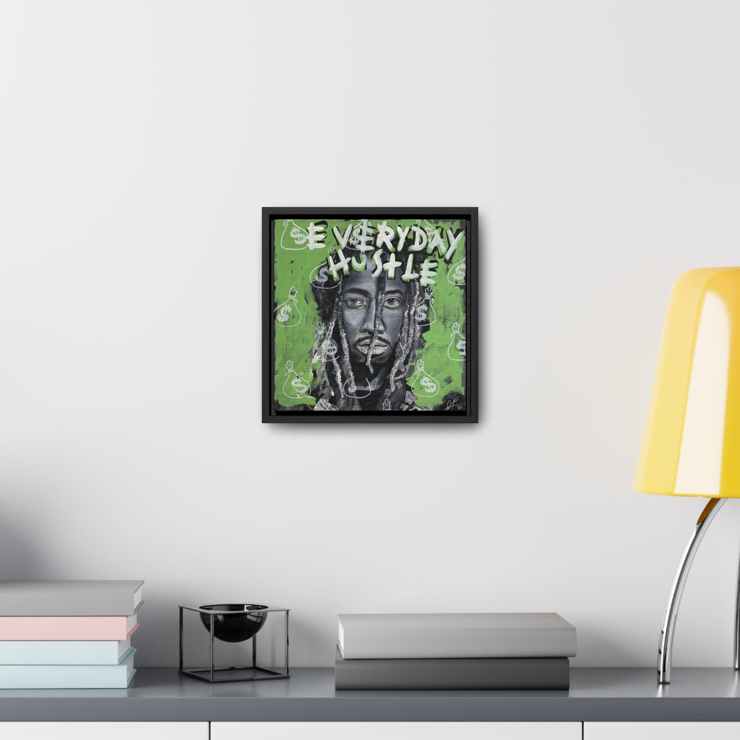 Future: 'Everyday Hustle  //  Framed Canvas Print