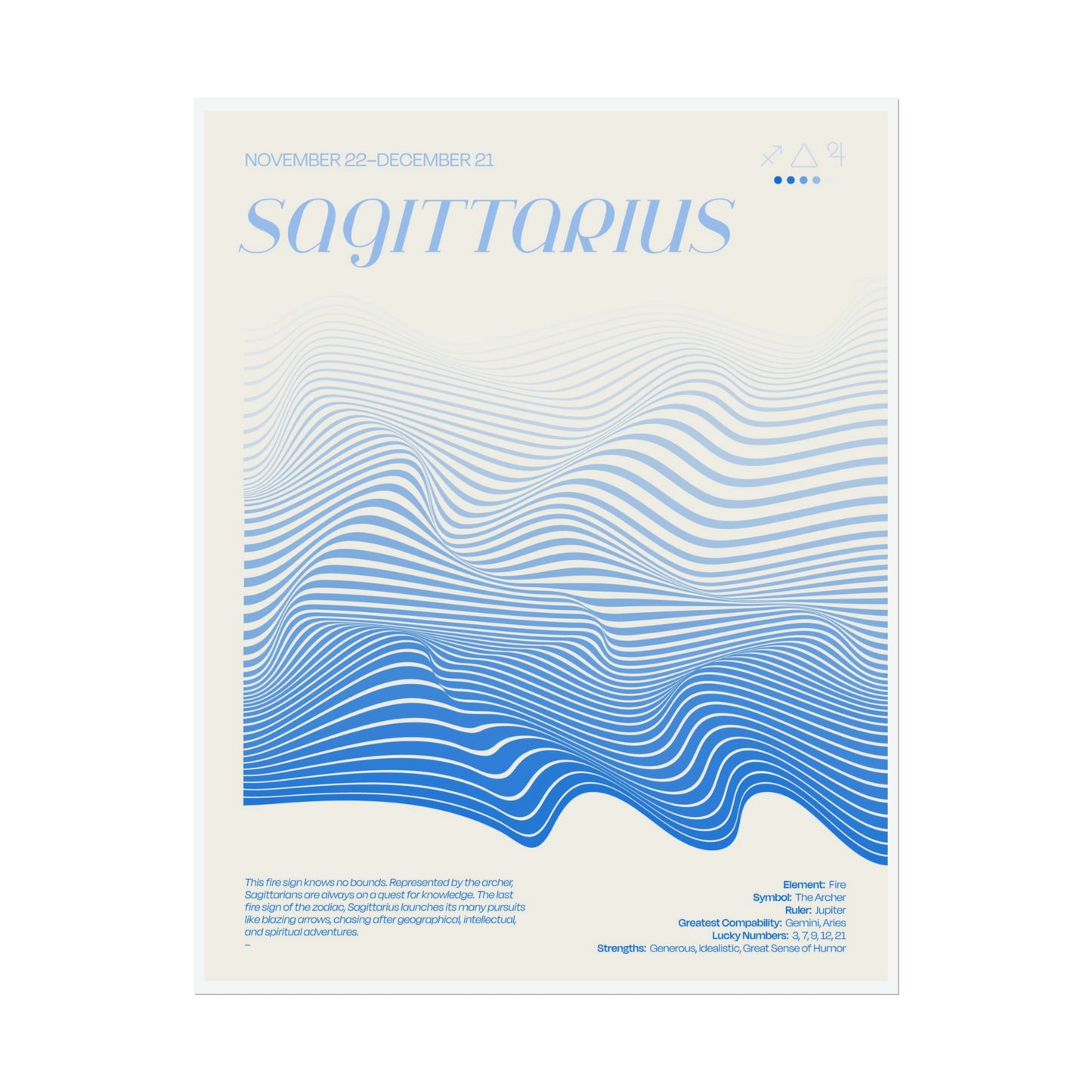 SAGITTARIUS  //  Print