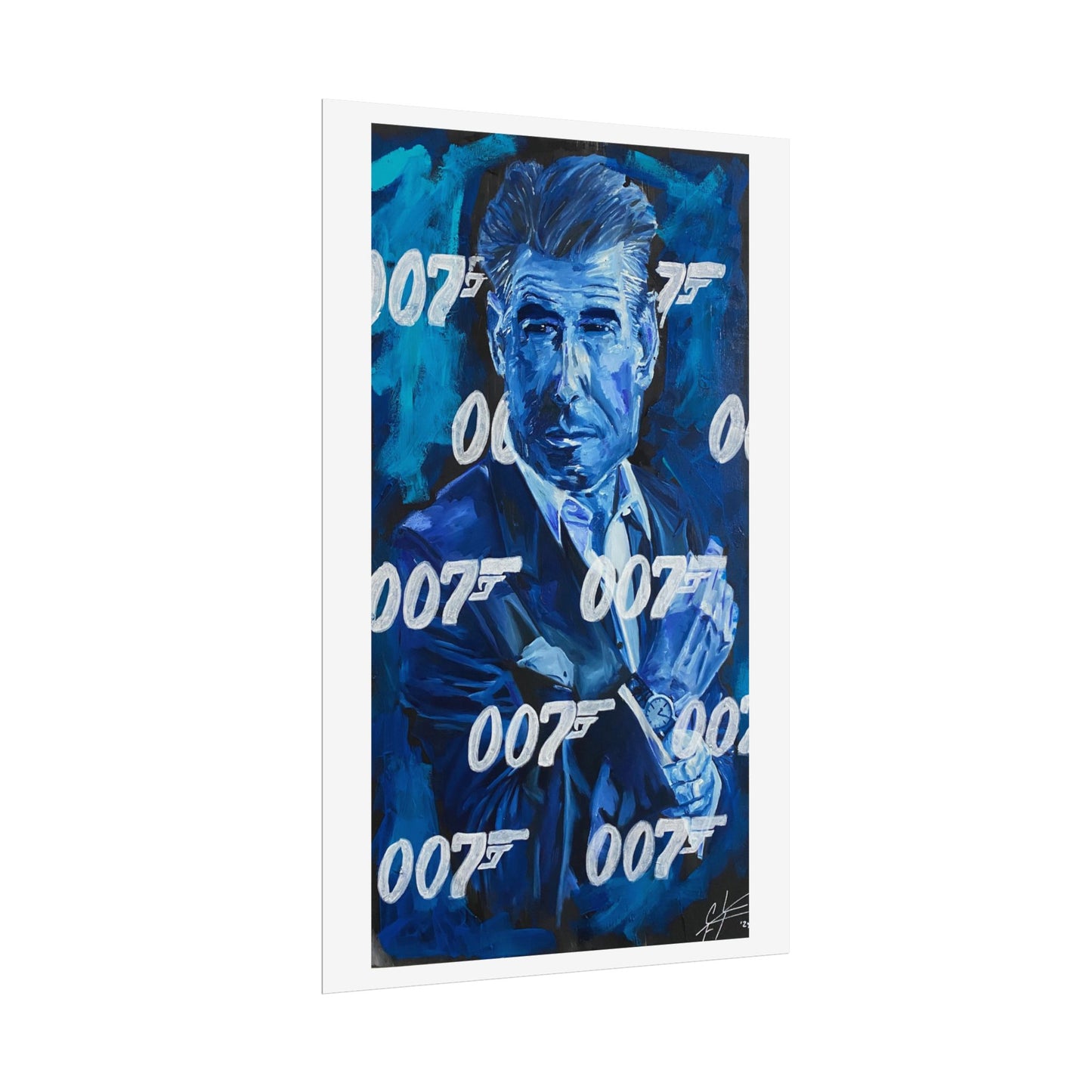 Pierce Brosnan: '007 Brosnan'  //  Print