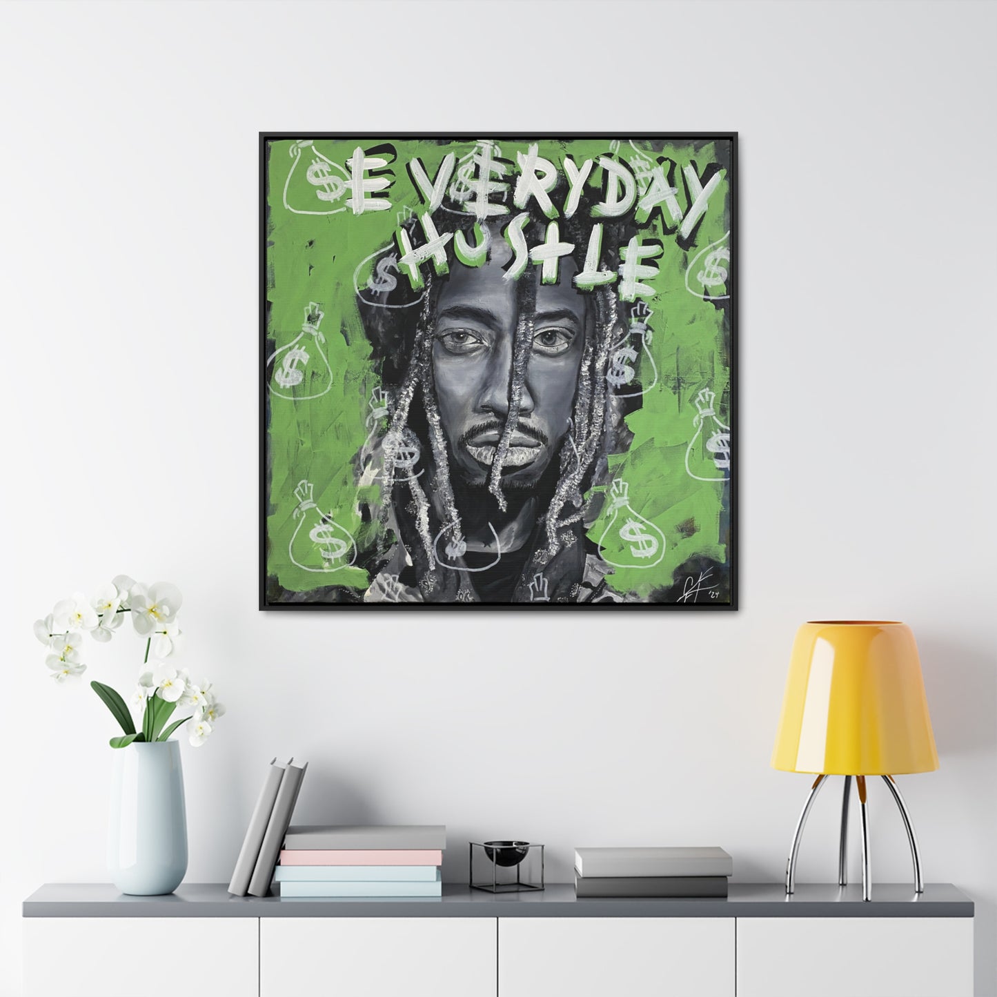 Future: 'Everyday Hustle  //  Framed Canvas Print