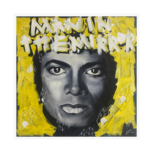 Michael Jackson: 'Man in the Mirror'  //  Matte Print